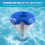 5PCS Swimming Pool Floating Chlorine Tablet Dispenser 6