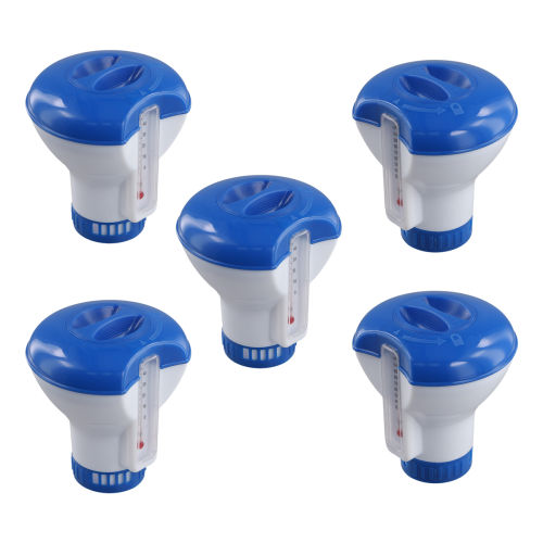 5PCS Swimming Pool Floating Chlorine Tablet Dispenser 2