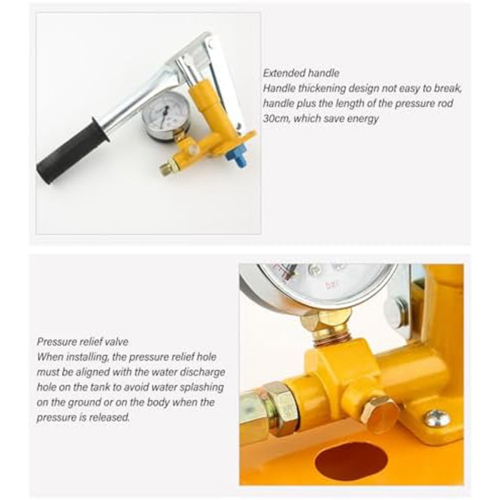 Vattentrycksboosterpump, hydrostatisk pumptestdetektor