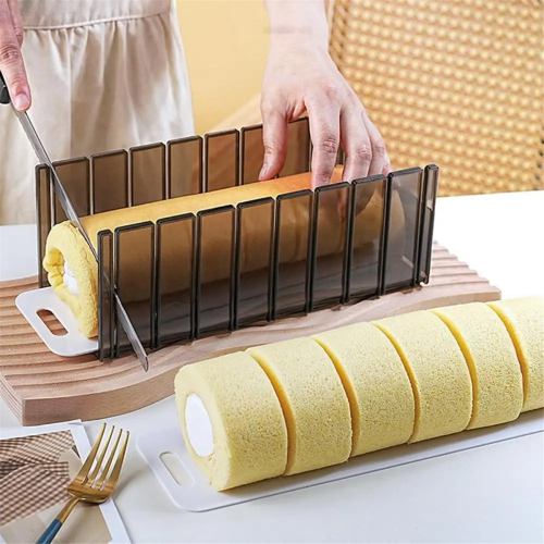 Cake Roll Cutter Food Grade Slicer Thickness Guide C 1