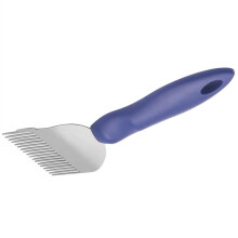 Garfos para destampar garfos para mel cortador de agulha raspador ferramenta de apicultura azul