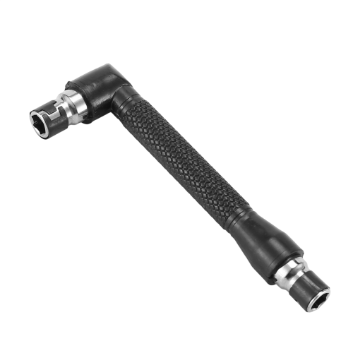 L Shape 1/4Inch Hex Wrench Double Head Right Angle Screwdriver Bits 1
