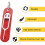 6Pcs SIM Card Removal Tool-Sim Card Tray Pin Removal Tool,Black+Red 2