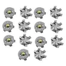 14Pcs Golf Spikes Pins Turn Fast Twist Shoe Spikes Replacement Set