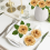 Silk Rose Flower Heads,50Pcs for Hat (Gold) 6