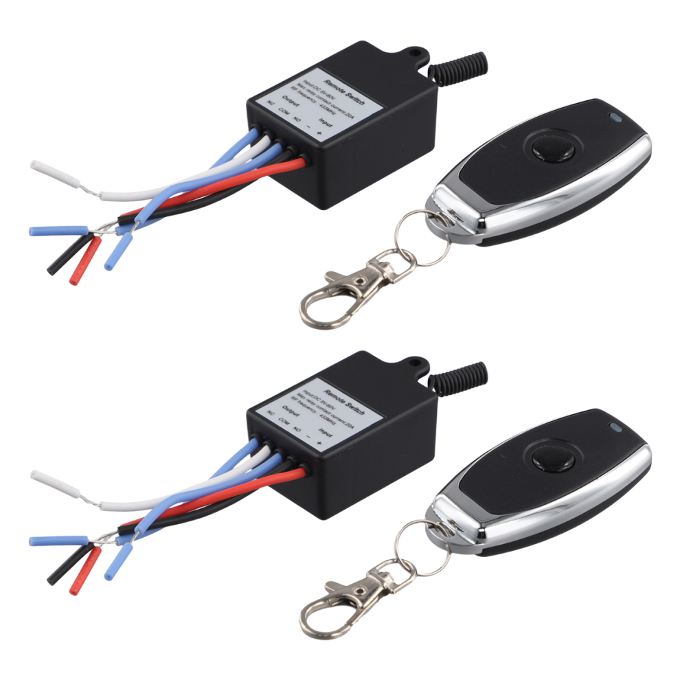Wireless Remote Control Switch Dc 12V 24V 1Ch Relay Receiver Module 4854231777073