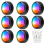 Puck Lights with Remote,16 Colors LED Under Cabinet Lights Wireless 1