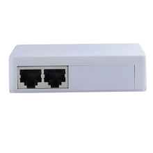 2-poorts Poe-extender 10/100 Mbps 1 tot 2 PoE-repeater 12 V 1 A