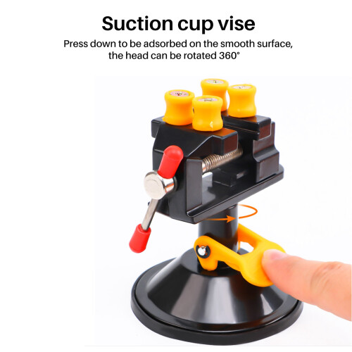 Portable Mini Table Vise Clamp for Small Work Hobby Craft Tool Vice 2