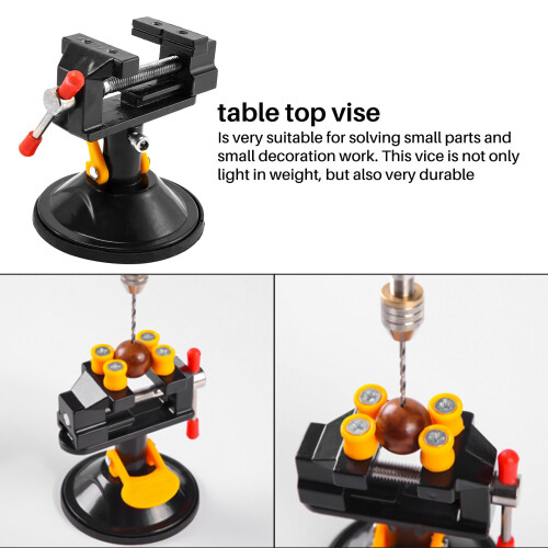 Portable Mini Table Vise Clamp for Small Work Hobby Craft Tool Vice 1