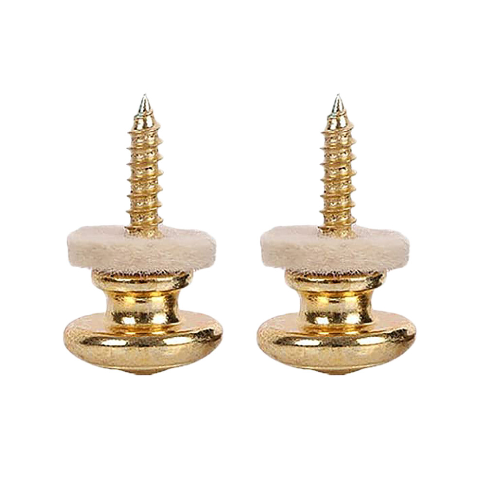 2PCS Copper Guitar Strap Lock for Acoustic Classical Ukulele Gold-image-OPC-PJT5QGK-NEW