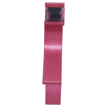 Capotraste com gatilho de grampo para violão elétrico clássico acústico (rosa)