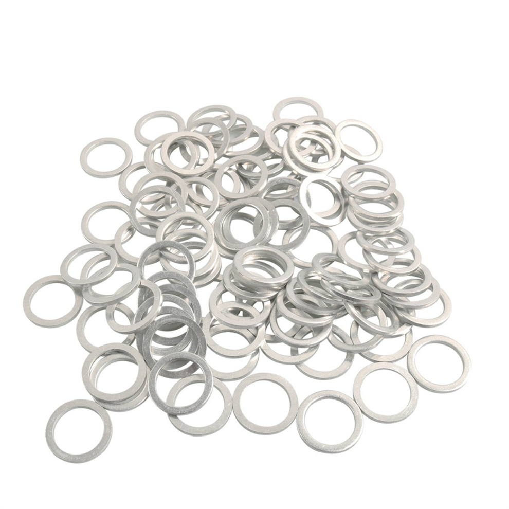 100 Pcs Oil Drain Screw Washer Oil Drain Plug for-image-OPC-PJT5V68-NEW