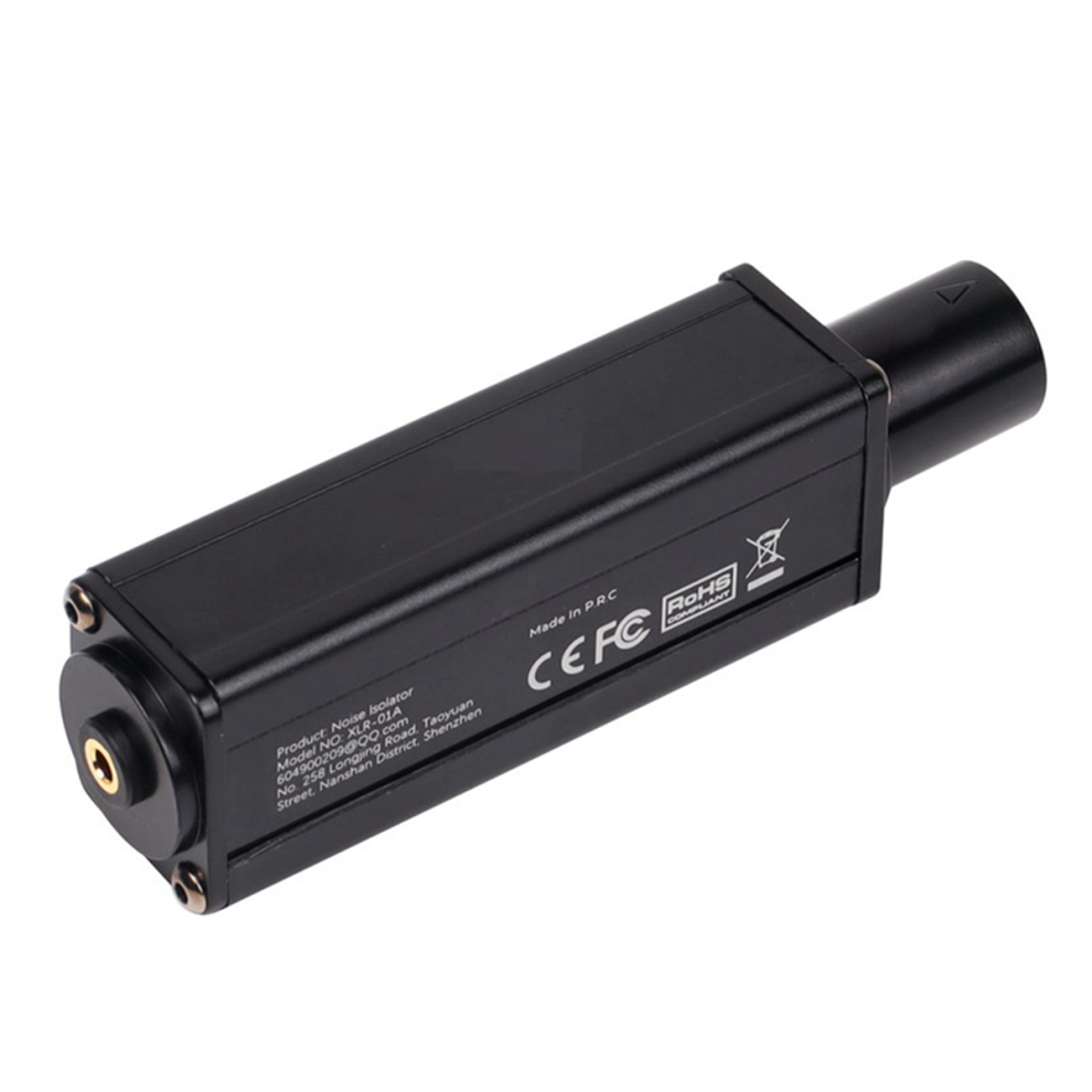3.5Mm To Xlr Stereo Audio Isolator Noise Reduction Filter 4854231746604