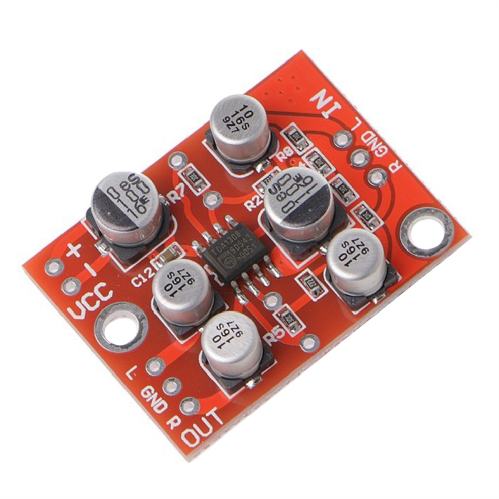 5Pcs Dc 5V-15V Ad828 Stereo Preamp Preamplifier Module Amp Module 4854231753862