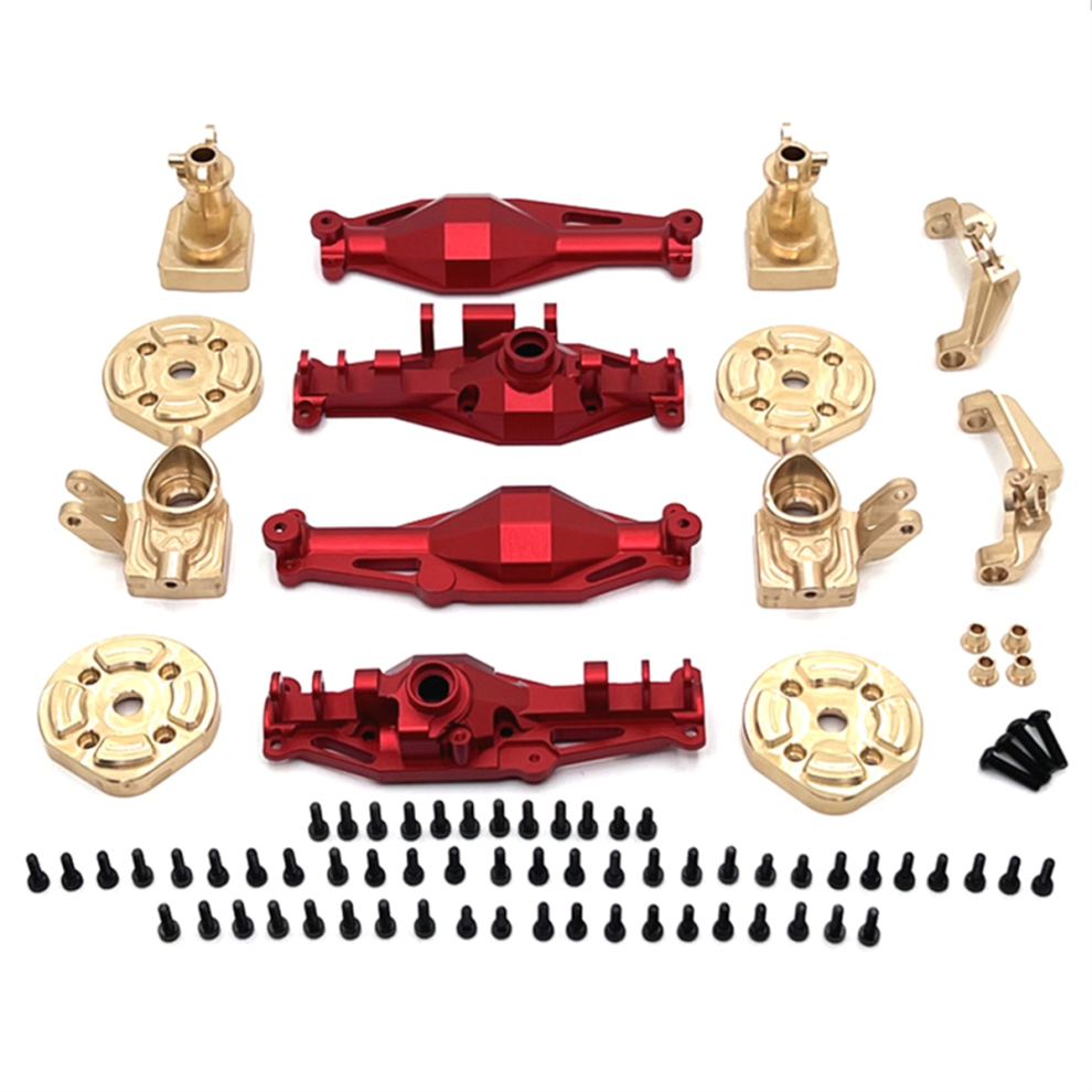 Rc Car Axle Housing Bridge Cover Kit For Accessories Red 4854231751547