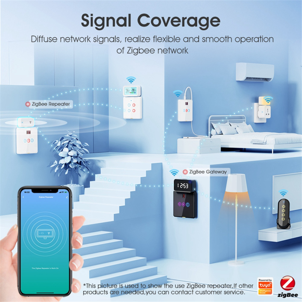 Tuya Smart Home Zigbee Repeater Type-C Extender Signal Amplifier 4854231752223