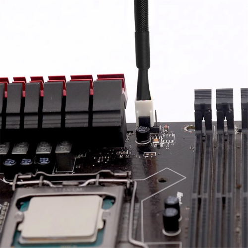 3PIN PC-ventilatorsnelheid, ruisvermindering, verlengkabel, weerstand, CPU 2