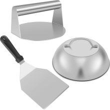 Smashed Burger Kit - Burger en metalen spatel