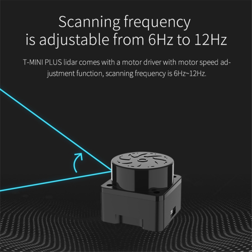 Kit de sensor 3D T-MINI-Plus Lidar Scanner 360TOF com alcance de 12M 2