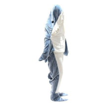 1 stuk SharkBlanket voor volwassenen - draagbare, warme winter onesie met capuchon