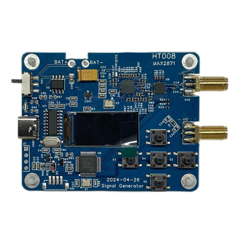 HT008 MAX2871 Signaalbron 23,5-6000MHz Module Vermogensregeling