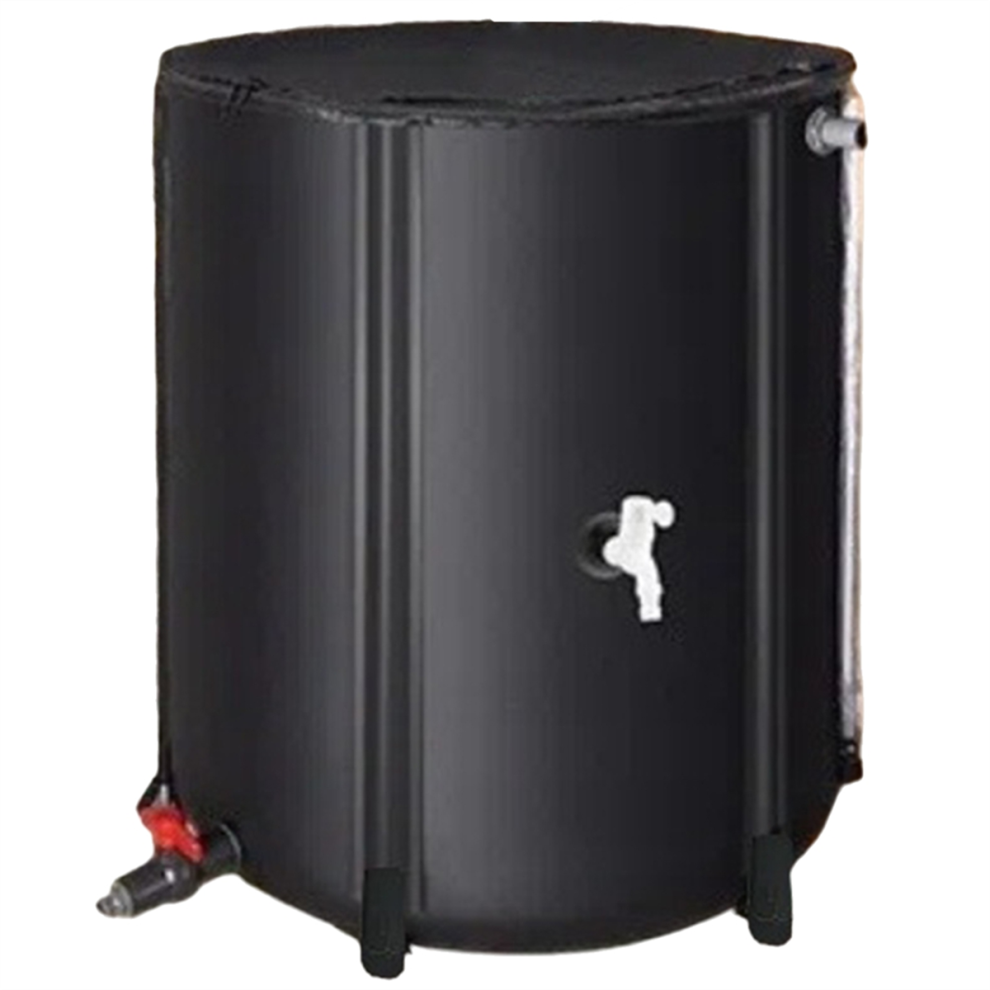 Rainwater Recycling Water Storage Tank Garden Irrigation Bucket Black