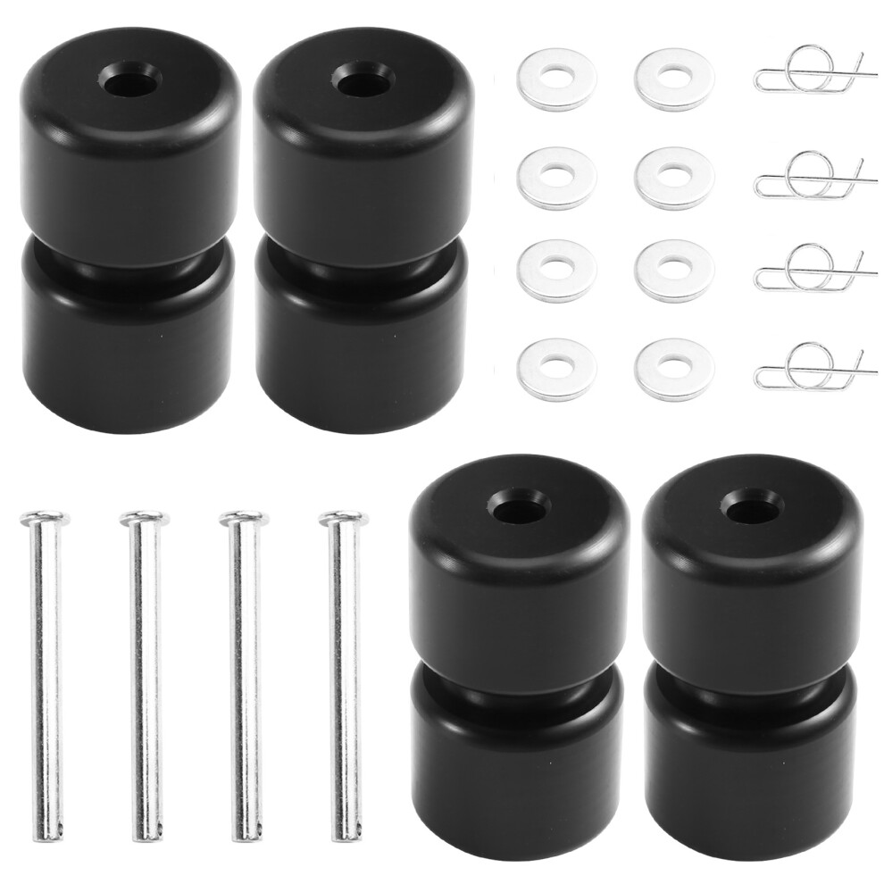 Gl1 Gmnr925 Trailer Door Roller Trailer Lift Parts Roller Kit Black 4854231756887