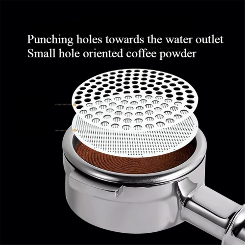 Premium Coffee Puck Screen -Double Layer Fine Filter for Portafilters 2