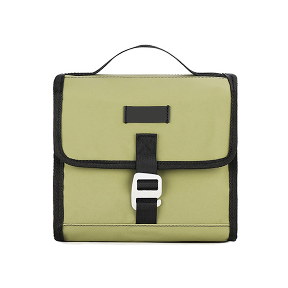 Rhinowalk Small Cloth Bike Front Bag Portable Folding Bag Green-image-OPC-PJT67JC-NEW