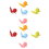 10Pack Cute Snail Shape Silicone Cup Hanger Tool Tea Bag Holder 1