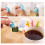 10Pack Cute Snail Shape Silicone Cup Hanger Tool Tea Bag Holder 2