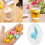 10Pack Cute Snail Shape Silicone Cup Hanger Tool Tea Bag Holder 5