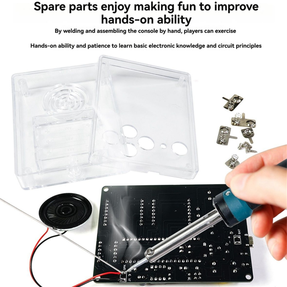 Diy Game Kit Game Console Electronic Soldering Kit Shell 4713866716287