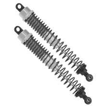 18007 Fernsteuerungsauto Aluminiumlegierung 130mm Stoßdämpfer für TRAXXAS/SLASH/2WD RC Auto Silber