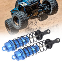 F81004 Aluminiumlegierung 125mm Stoßdämpfer Federdämpfer für TRAXXAS SLASH 2WD RC Auto Blau