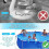 2 Pack Plastic Pool Cup Holders, Multifunctional Pool Drink Holders, Poolside Cup Holders Fit Most Swimming Pools (blue) 4