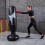 Colonna da boxe gonfiabile nera da 1,6 m 160 cm 12