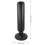 Colonna da boxe gonfiabile nera da 1,6 m 160 cm 13