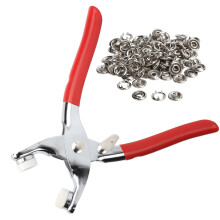 Zangenschlüssel Druck-Kit Edelstahl Zungenknopf Druckknöpfe Set Bastelnähwerkzeug