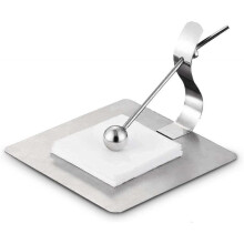 Stainless Steel Napkin Holder, 17 X 16.5 X 11.7cm Metal Napkin Dispenser Napkin Box Paper Napkin Holder