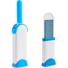 2pcs Portable Lint Remover Brushes, Lint And Fur Remover Dog Cat Hair Remover, Double-sided Brush with Self-cleaning Base Hair Cleaner Brush,2024 Ti