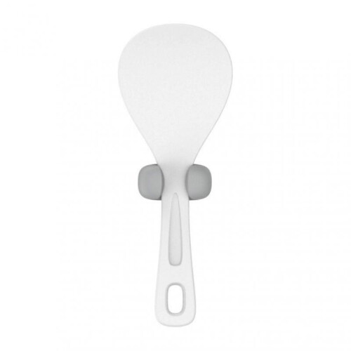 Punch-free Rice Spoon Rack Self-adhesive Multipurpose Spoon Shelf for Kitchen