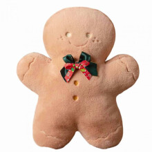 Christmas Tree Gingerbread Man Santa Claus Plush Stuffed Toy Cute Delicate Stuffed Animal Figurine for Baby Accompany Sleep