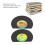 Set di 2 fermalibri vintage per CD e dischi, 13.4x17.4 cm 4