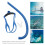 Snorkel frontale con bocchino in silicone 2x2cm Blu 3