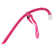 Boccaglio in silicone per snorkel con montaggio frontale, 2x2cm, rosso