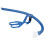 Snorkel frontale con bocchino in silicone 2x2cm Blu 16