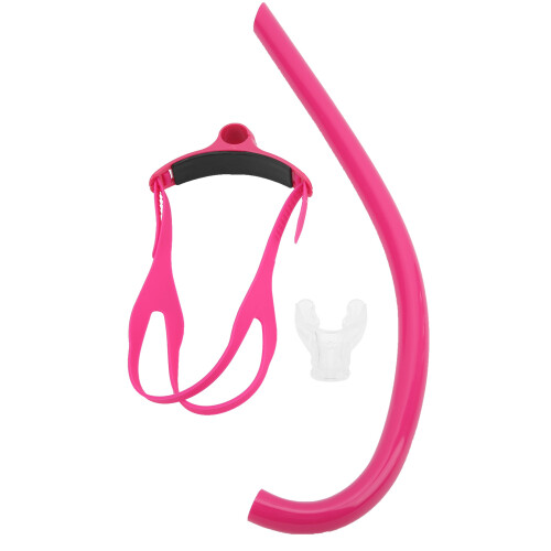 Boccaglio in silicone per snorkel con montaggio frontale, 2x2cm, rosso 1