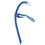 Snorkel frontale con bocchino in silicone 2x2cm Blu 7